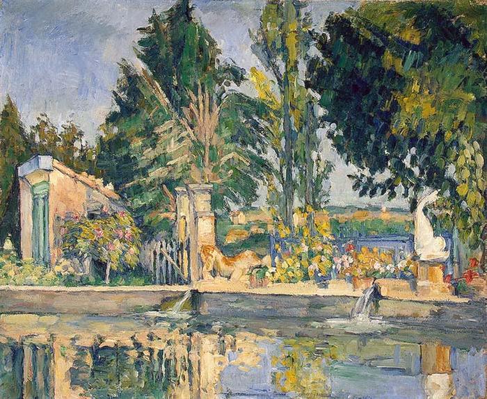 Paul Cezanne Jas de Bouffan oil painting picture